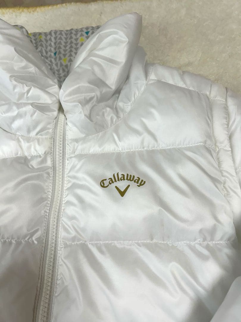 キャロウェイゴルフ　リバーシブルダウンジャケット　4way M 未使用