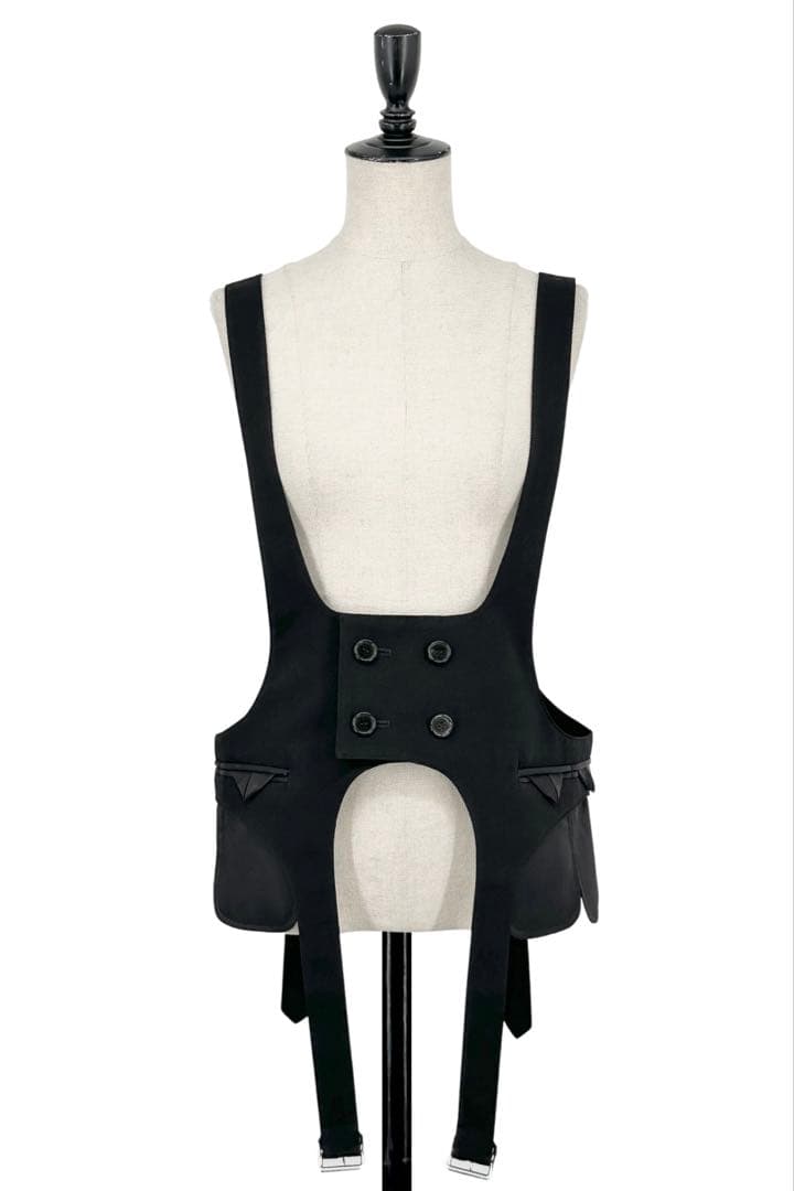 新品2024aw ノワールケイニノミヤ コムデギャルソン 装飾 ハーネス ベスト
