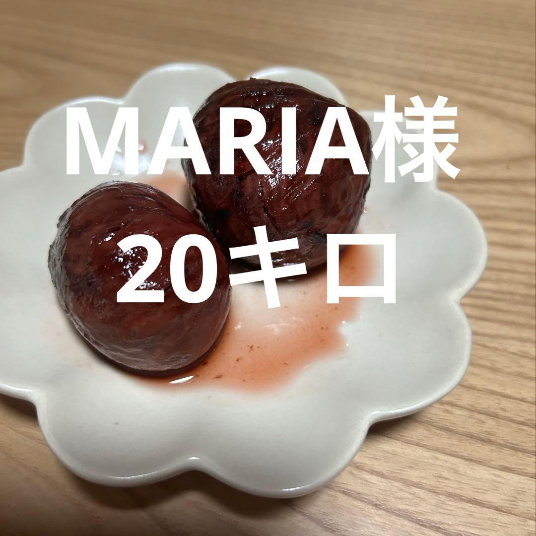 MARIA様　生栗20キロ