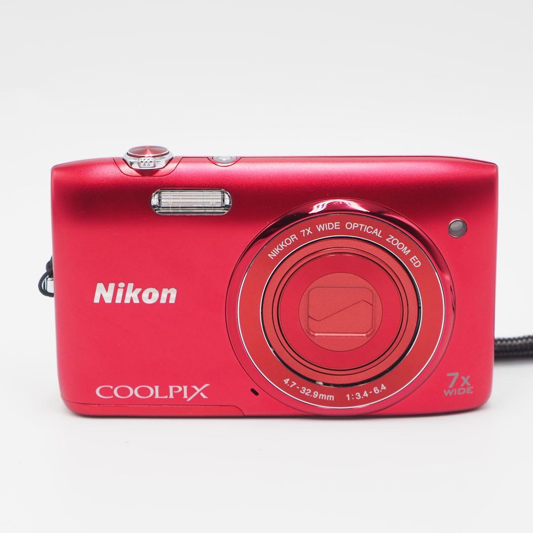 デジタルカメラ Nikon COOLPIX S3400 動作確認済み