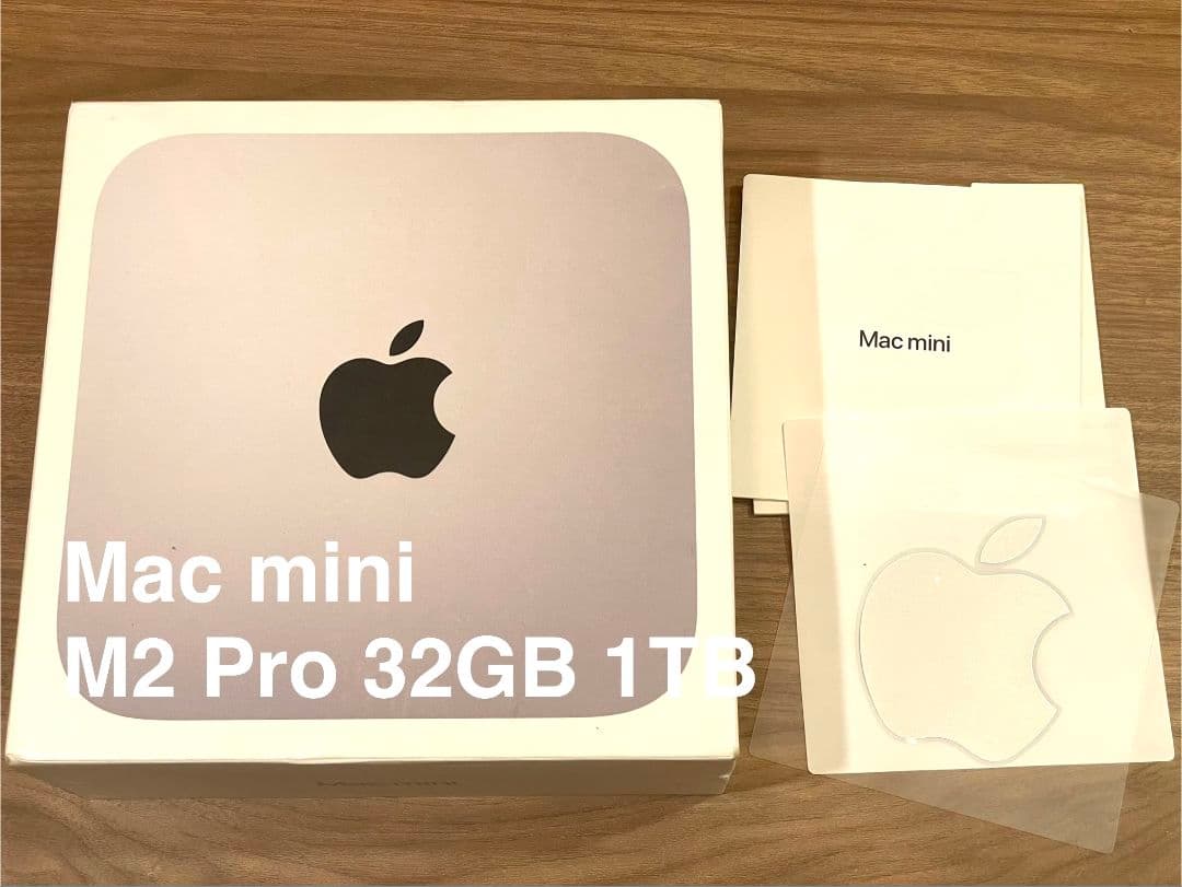【良品 】Mac mini Apple M2 Pro 2023