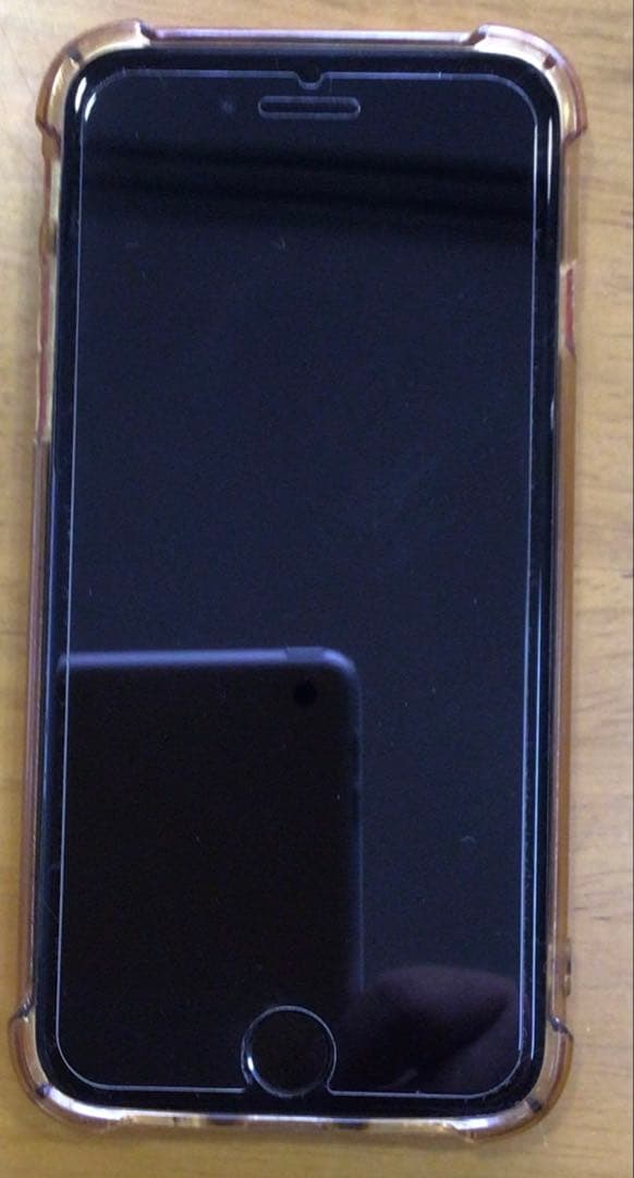 iPhone 8 レッド 本体 透明ケース付き