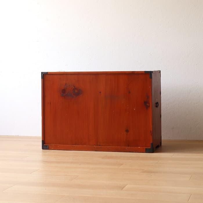 アンティーク 引出し3杯 3段 和箪笥 ローチェスト 古家具 テレビ台