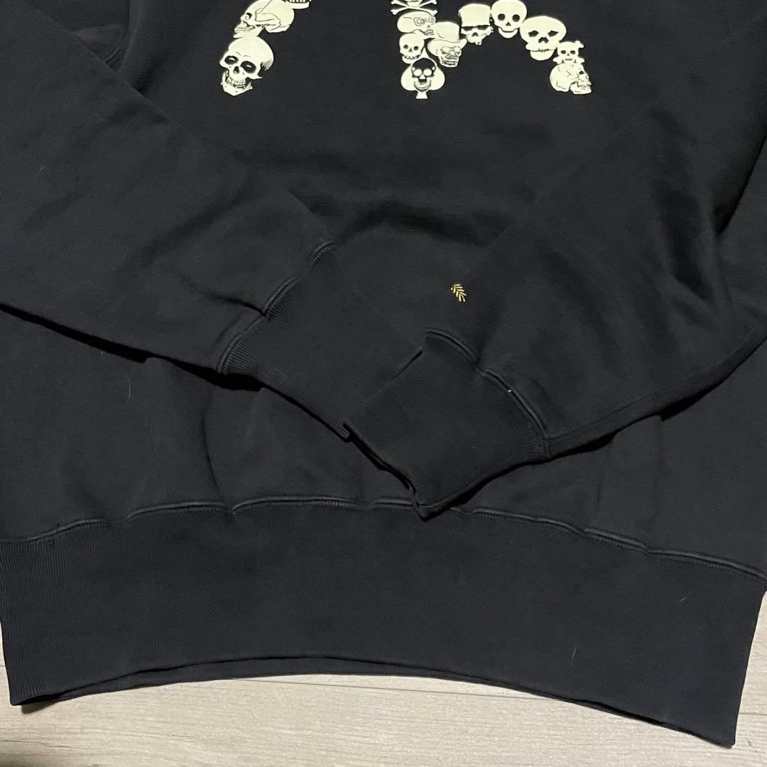 サイズ40 骸骨 ドクロ カモメ トレーナー スウェット エヴィス エビス