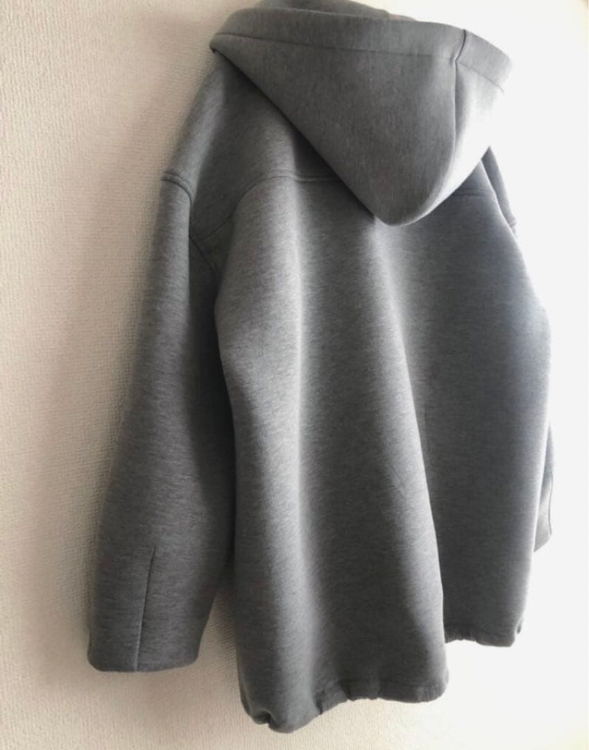 美品♪ダンボールフーディブルゾン【2025年製】バンヤードストーム♪霜降りグレー