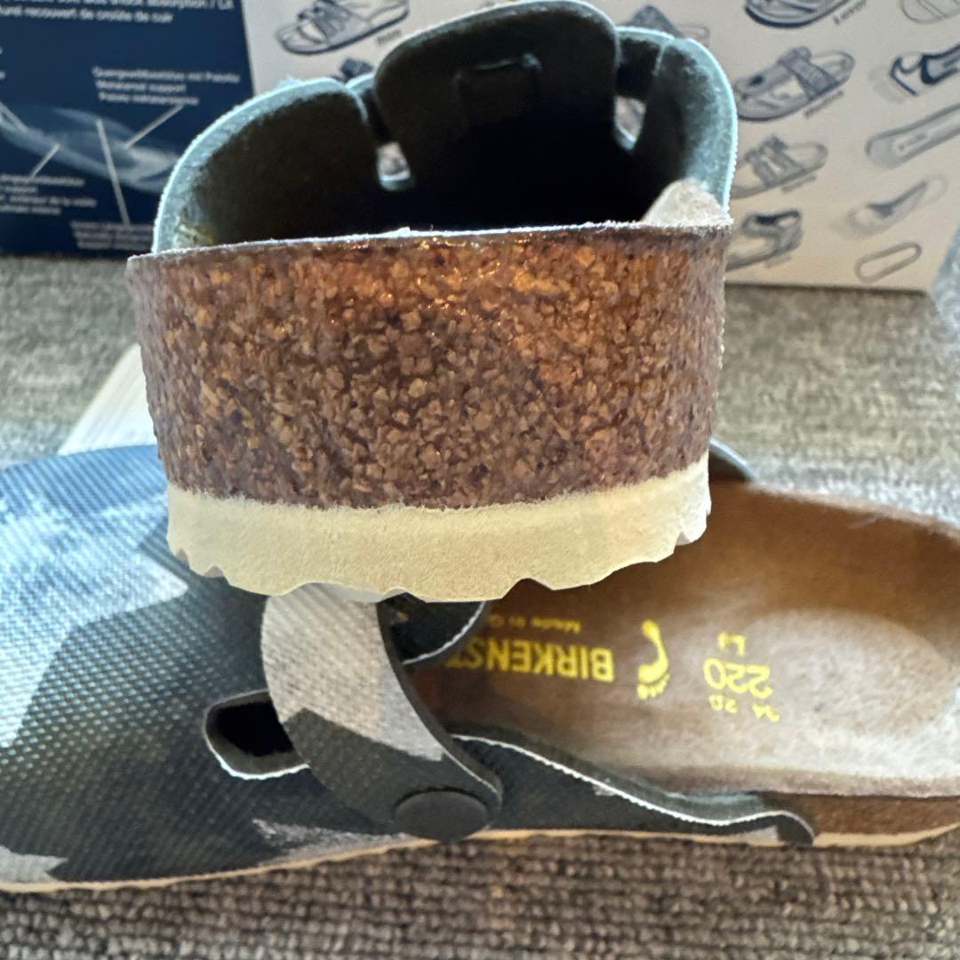 ビルケンシュトック キッズ ヴィンテージカーキ　星柄22cm