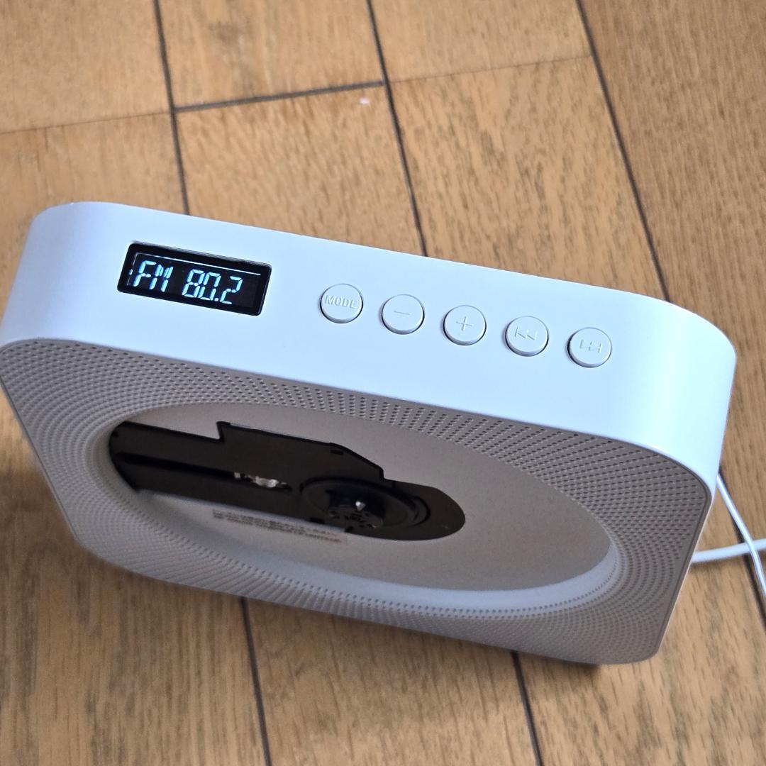 無印良品 壁掛け式 CDプレーヤー CPD-4 スタンド 取説付 動作確認済