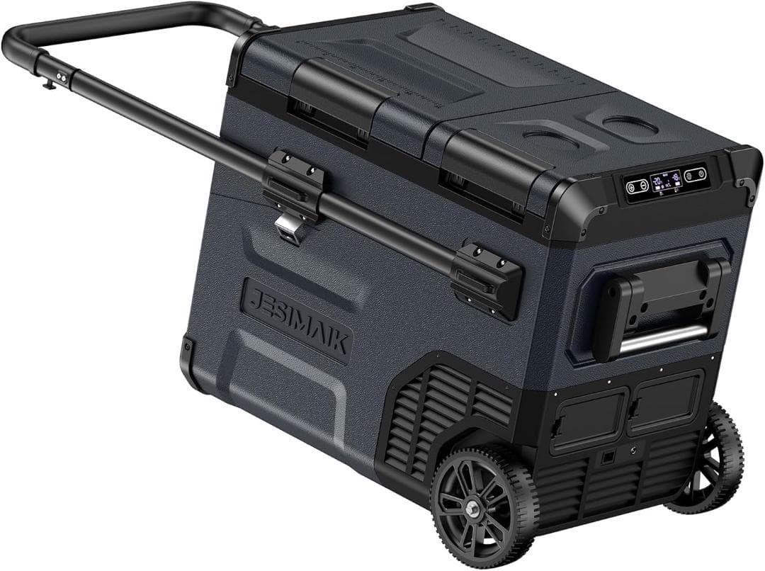 【R1389】車載冷蔵庫 45L -20℃～10℃ 2室独立温度制御