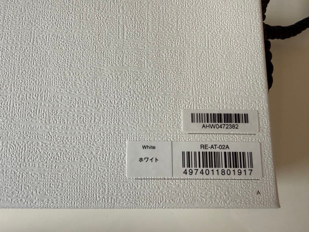 【新品未使用】ReFa ストレートヘアアイロンプロ RE-AT-02A ホワイト