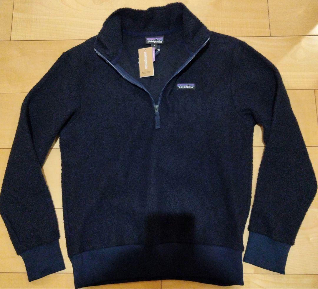 極美品 patagonia パタゴニアハーフジップフリースS 未使用タグ付き