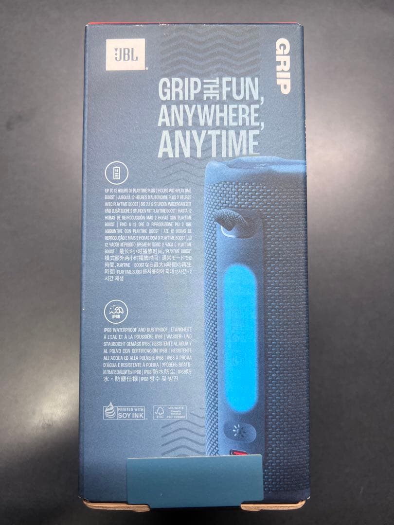 新品未使用未開封　JBL GRIP ワイヤレススピーカー　保証書レシート付き