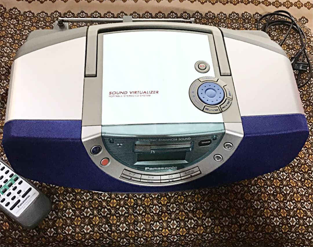 Panasonic ポータブルステレオ　CD システム　RX-EX1
