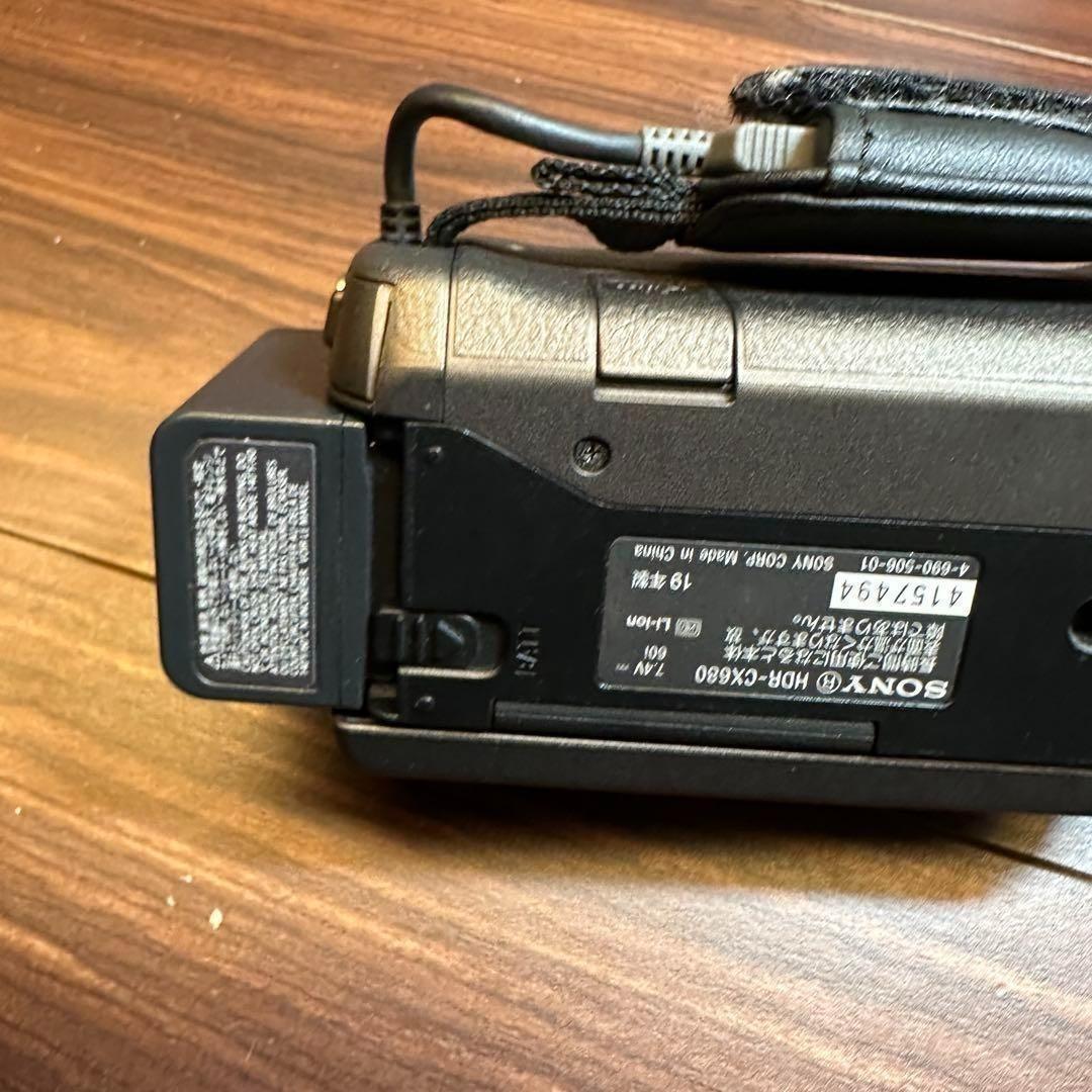 SONY HDR-CX680 ビデオカメラ 2772
