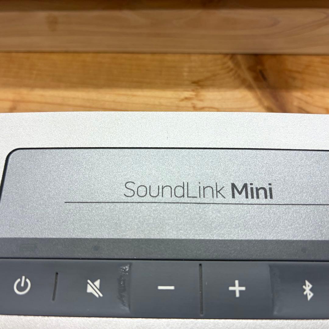 【美品】BOSE ワイヤレススピーカー シルバー SoundLink Mini