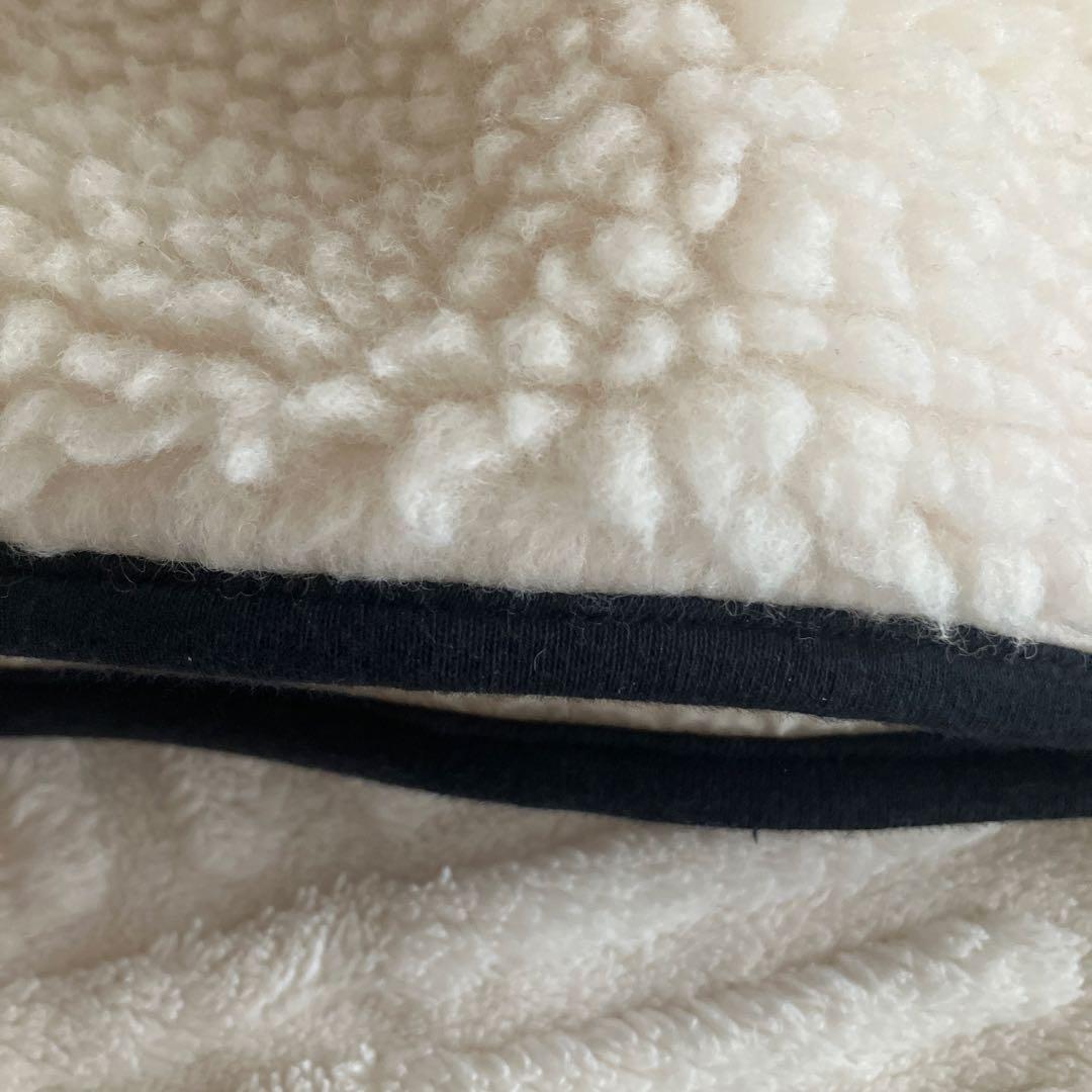 HYKE　ハイク　ボアベスト　ロング　パイピング　プルオーバ