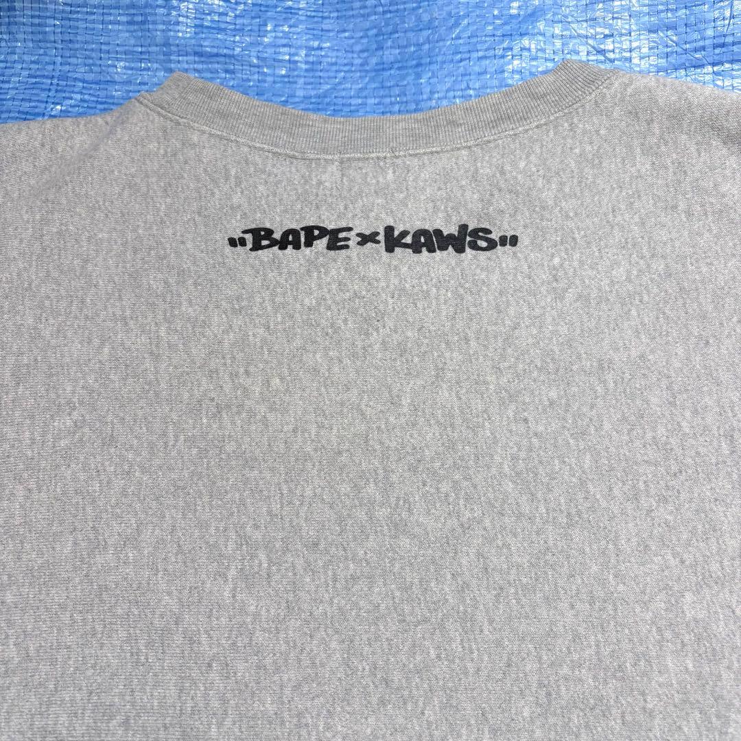 A BATHING APE⬛︎KAWS⬛︎コラボスウェット⬛︎M⬛︎カウズ⬛︎マイロ