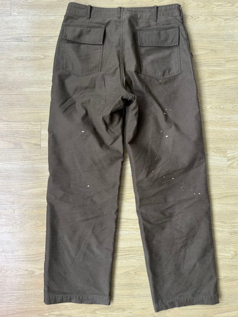 AURALEE BAKER PANTS ブラウン 25AW 美品 デニム　パンツ