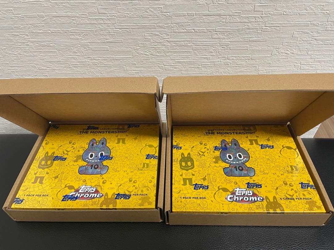 【最安値】Topps Chrome ラブブ 10周年記念ボックス 2BOX
