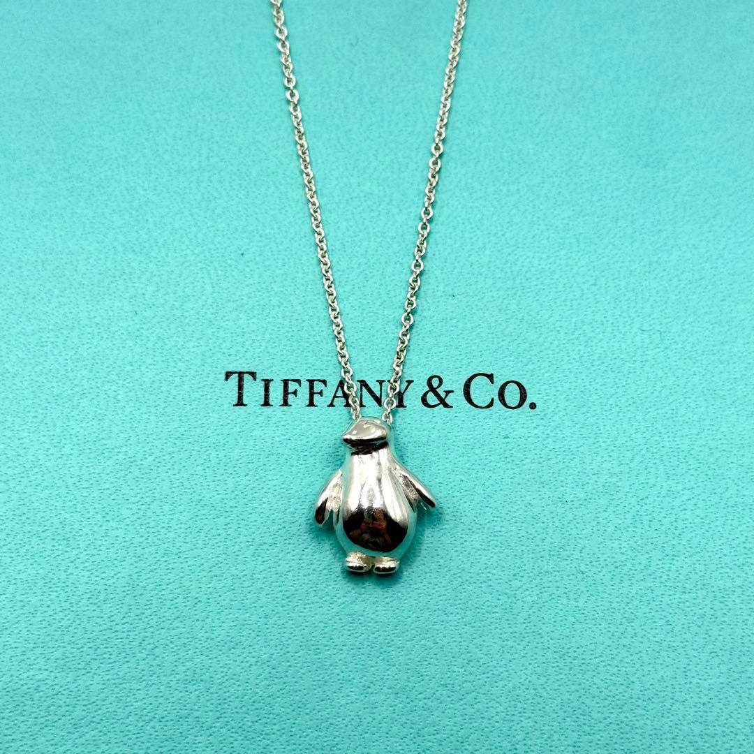 美品 ティファニー ネックレス ペンギン シルバー 925