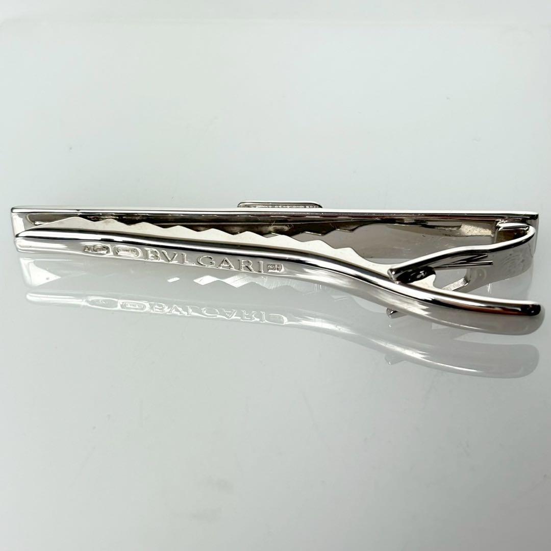 【未使用品】ブルガリ パレンテシ ロゴ ネクタイピン ラグジュアリー.