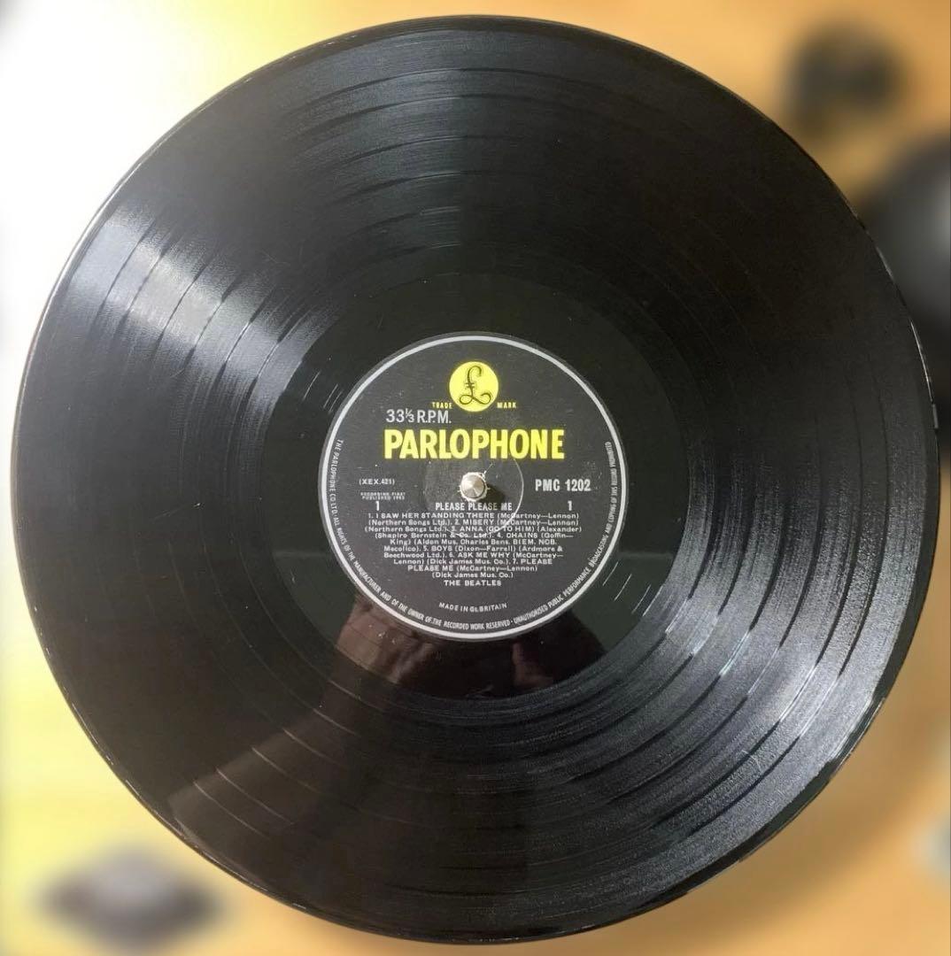 The Beatles / Please Please Me UK盤LP B&Y