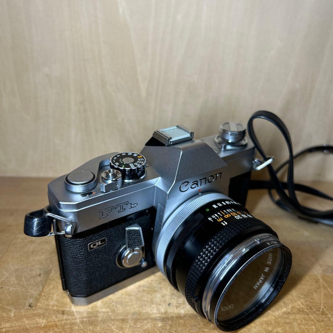 Canon FTb QL+FD 50 f1.8 完動極美品　ケース付き