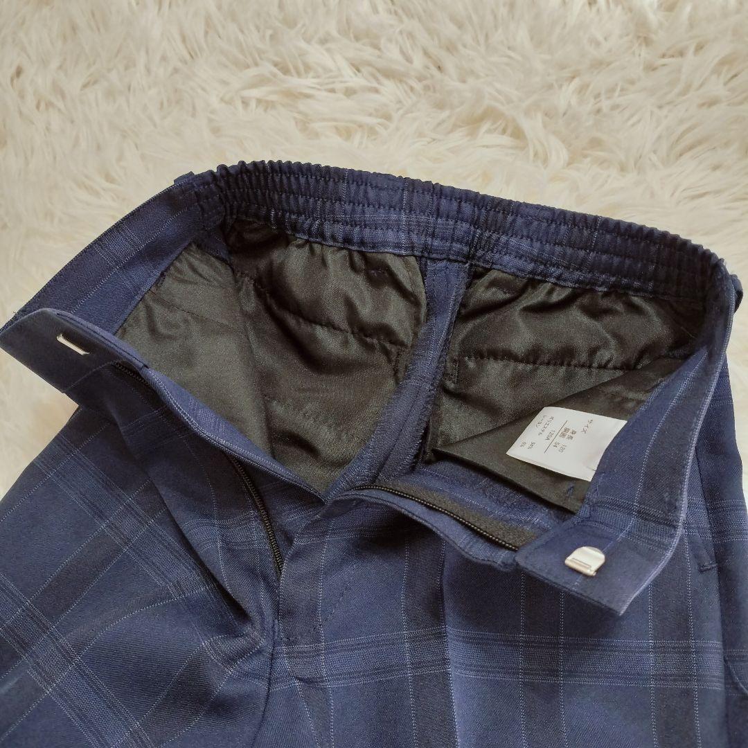 WANDER FACTORY フォーマル スーツ 120 ネイビー チェック