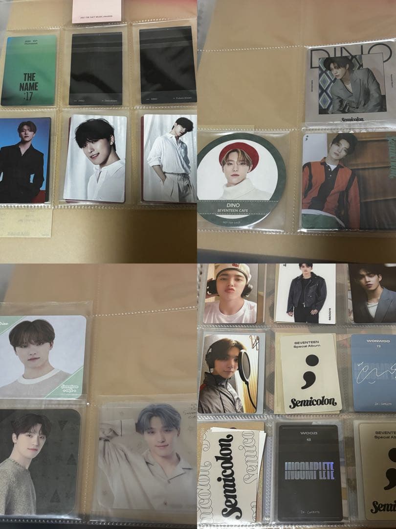 seventeen dino＋他メンバー　トレカ・グッズまとめ売り
