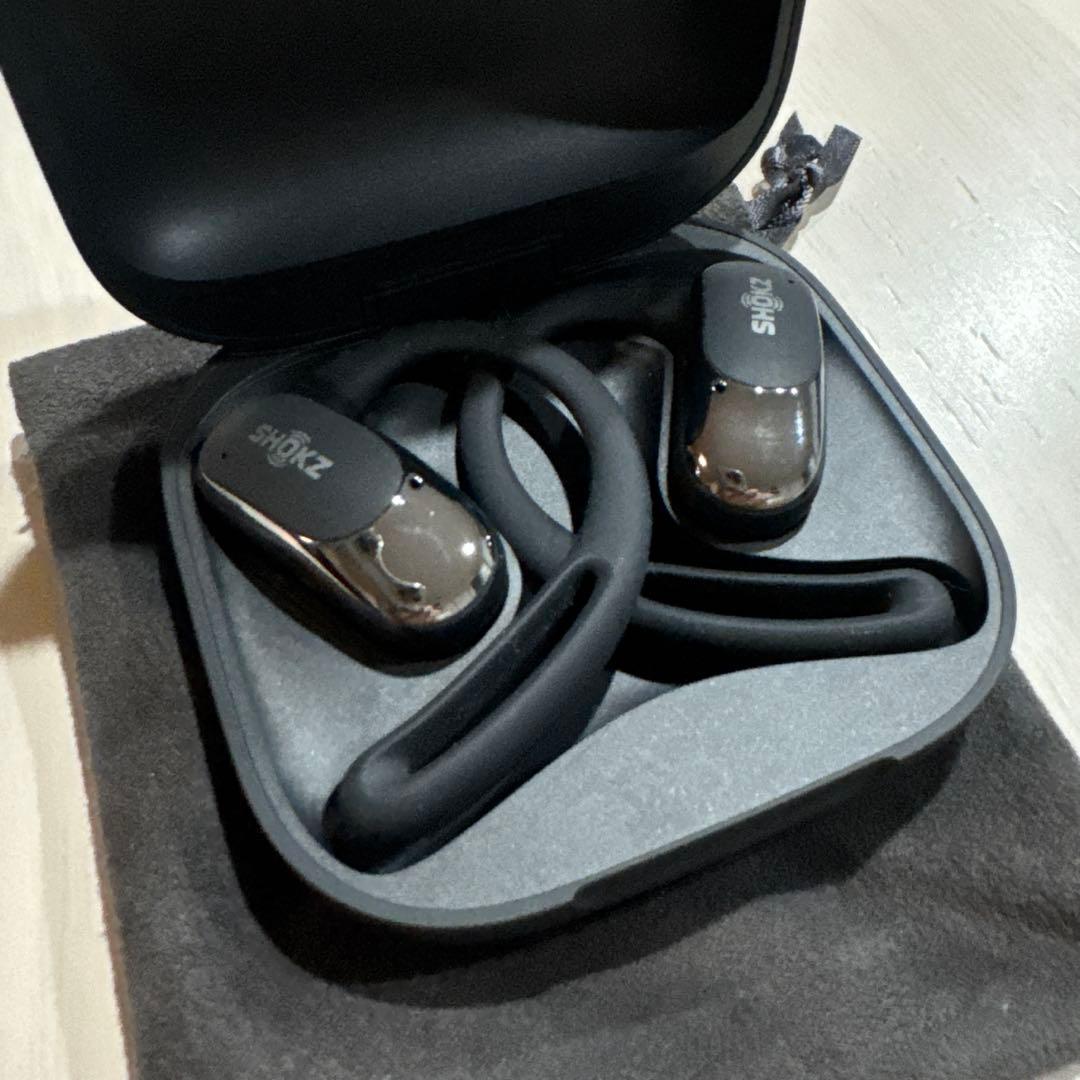 Shokz OPENFIT AIRオープンイヤー型 ワイヤレスイヤホン