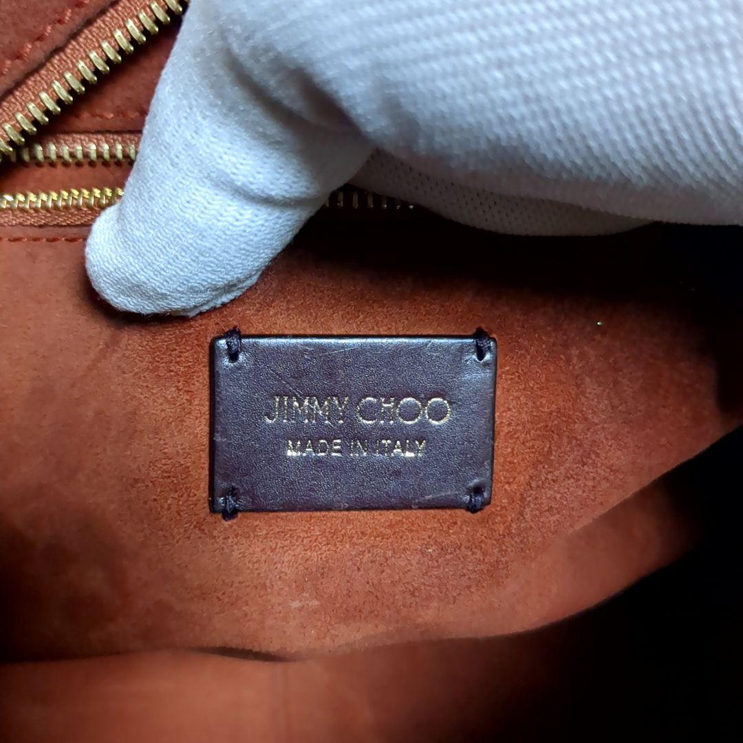 ✨ジミーチュウ✨ハンドバッグ ヴァレンヌ スエード ブラウン レザー