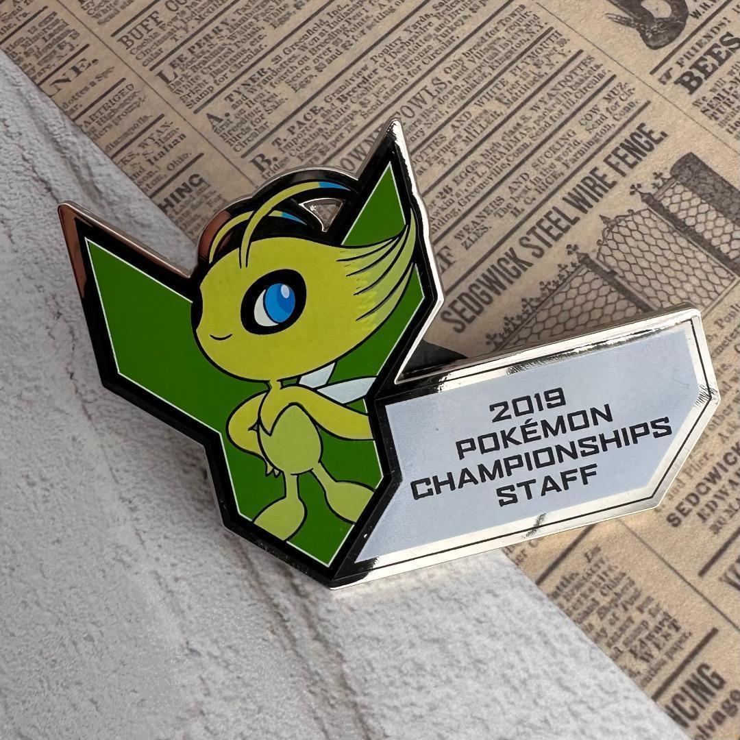 【 海外希少品 】 セレビィ ピンバッジ オセアニア 大会 スタッフ限定