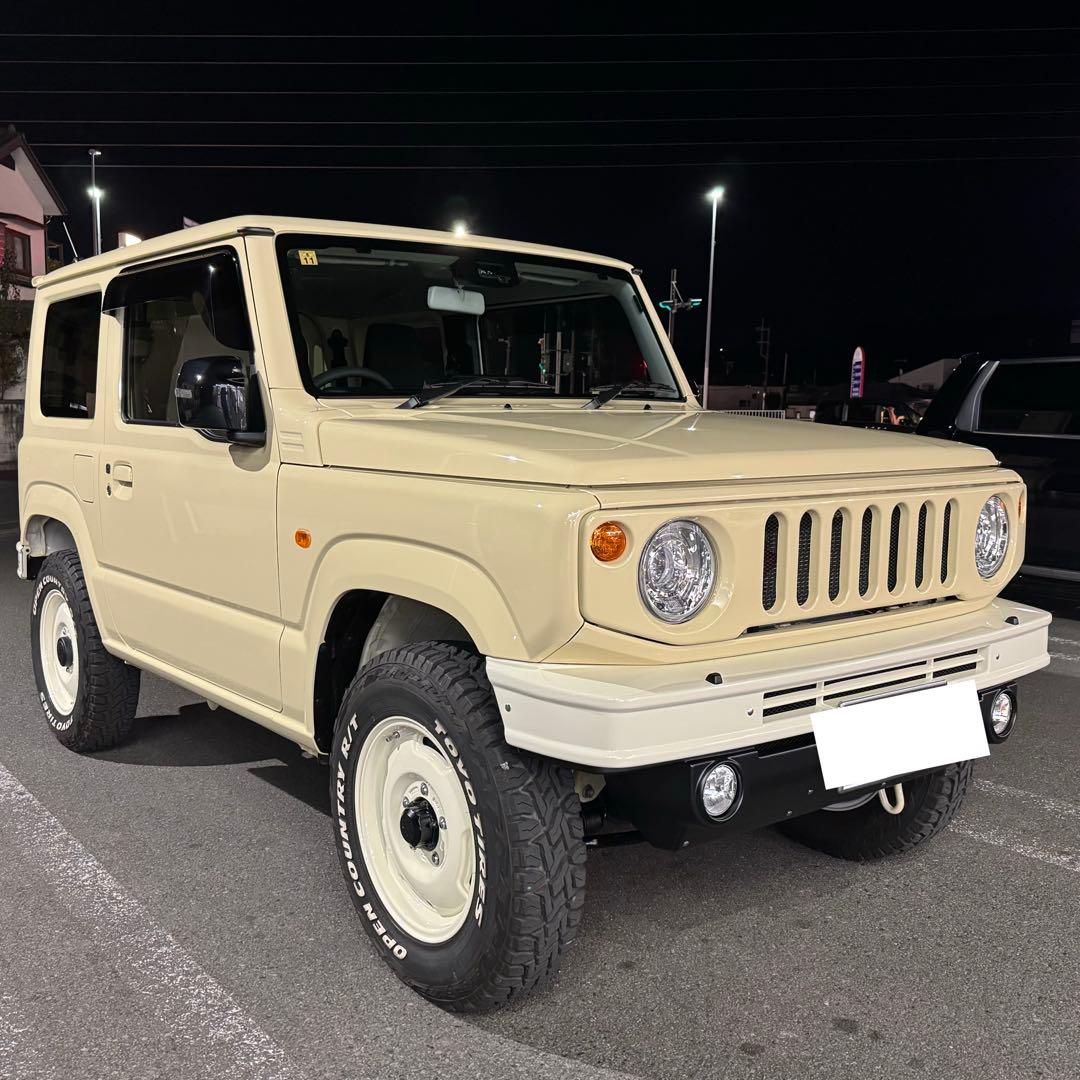 「前田」　ジムニー ダムド フロントバンパー JB64 やや傷有