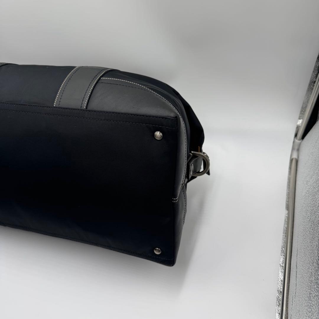 極美品✨ コーチ ボストンバッグ 2way 旅行 大容量 レザー ブラック