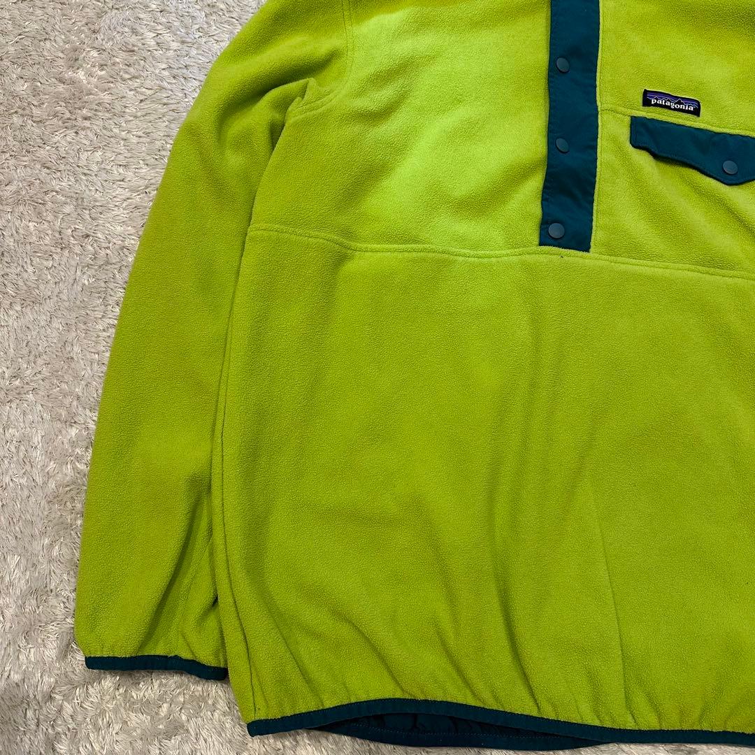パタゴニア　スナップT グリセード　フリース　リバーシブル　メンズ　サイズM