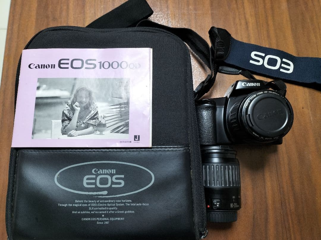 Canon EOS 1000QD フィルム一眼 レンズ付 撮影OK 初心者向け