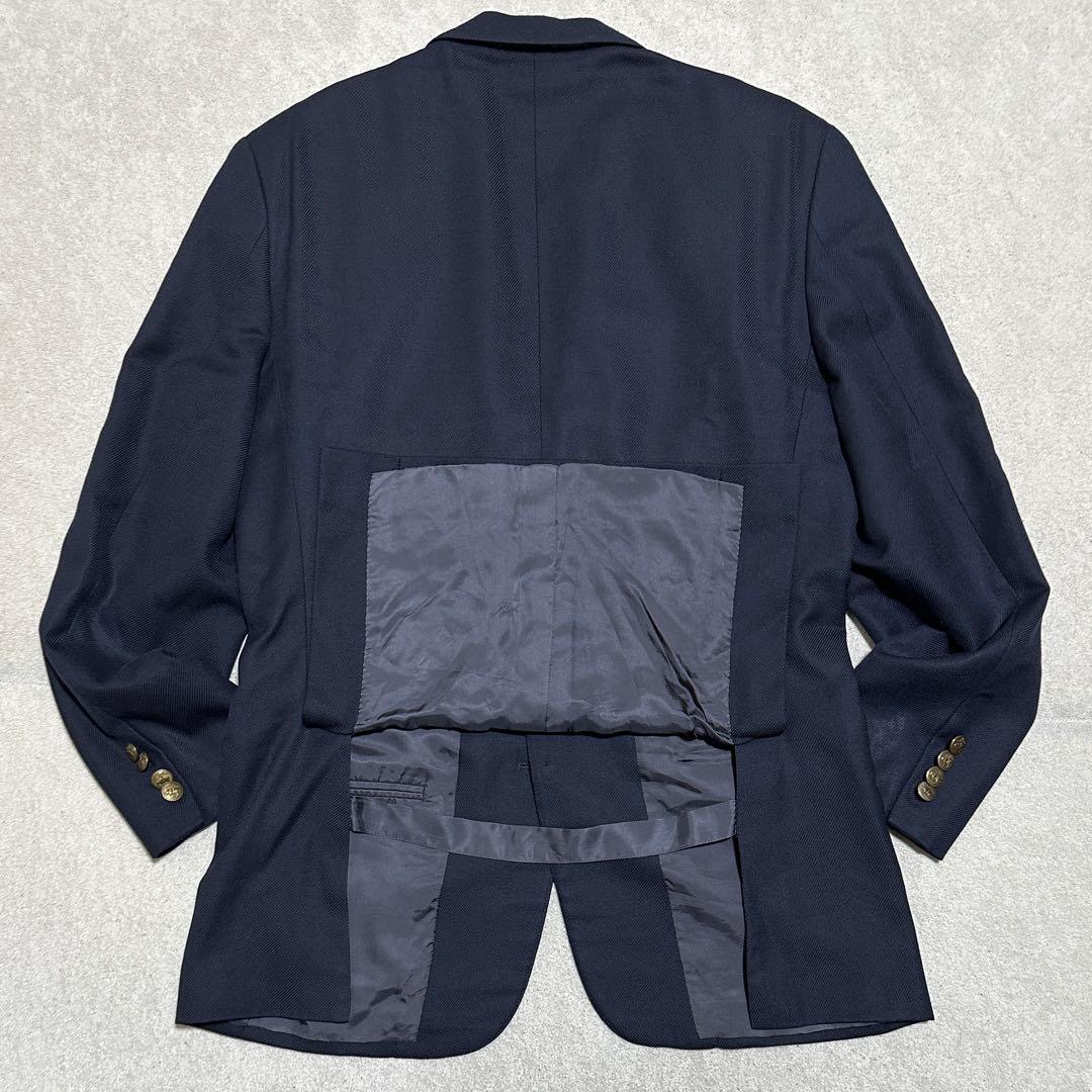 38(M)美品✨サクソン　ブルックスブラザーズ　紺ブレザー　金ボタン　テーラード