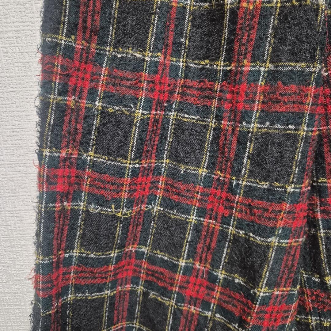 トリココムデギャルソン　ウールパンツ赤