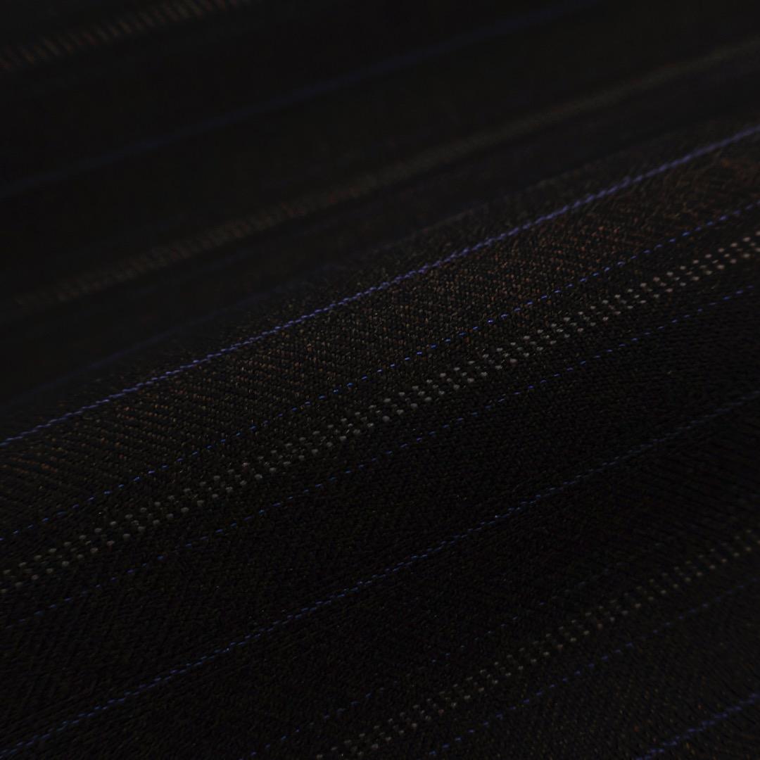 H3457◾️バーバリー　段返り3釦　ストライプスーツ