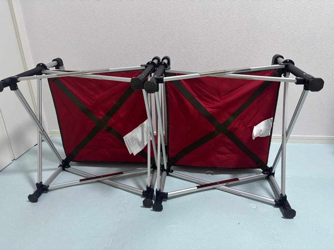 コールマン ツーウェイキャプテンチェア （レッド） 2脚セット