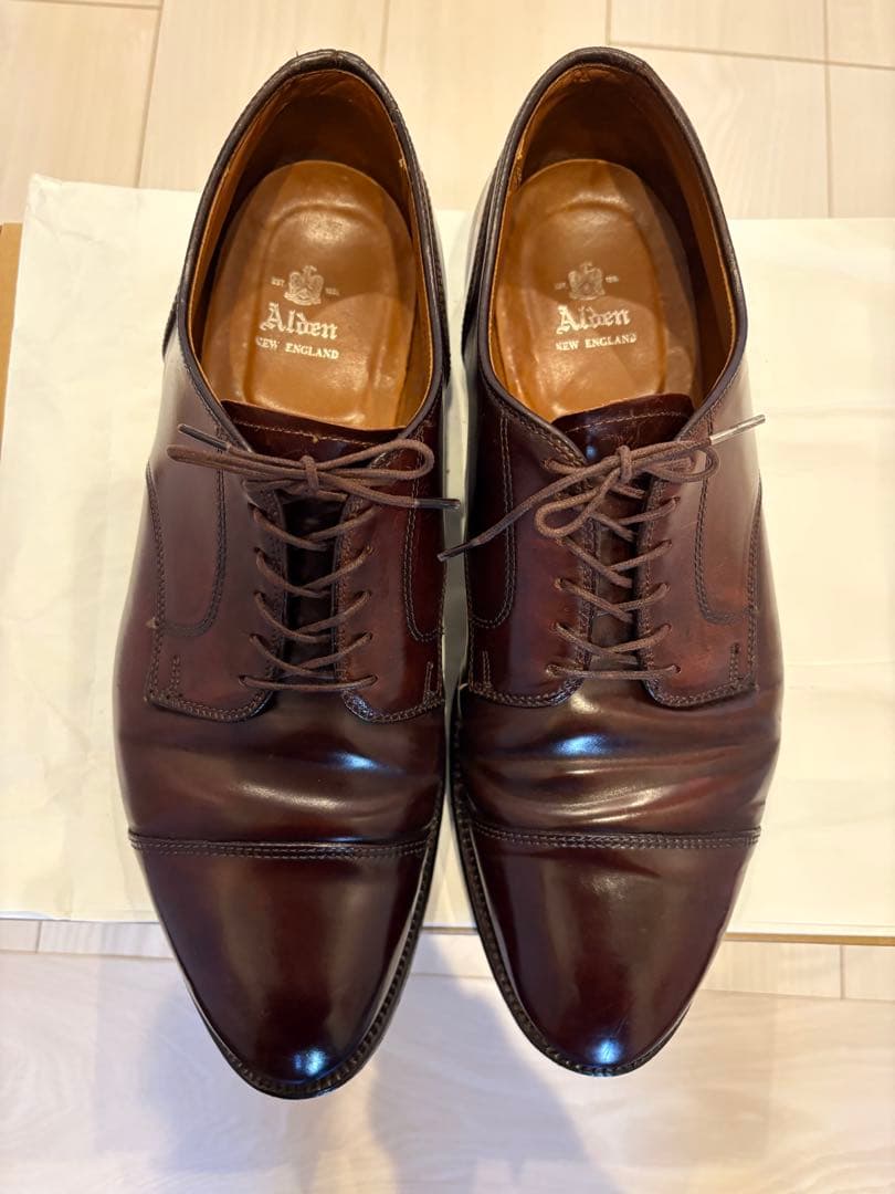 Alden オールデン 2160 コードバン ダークヴァーガンディ