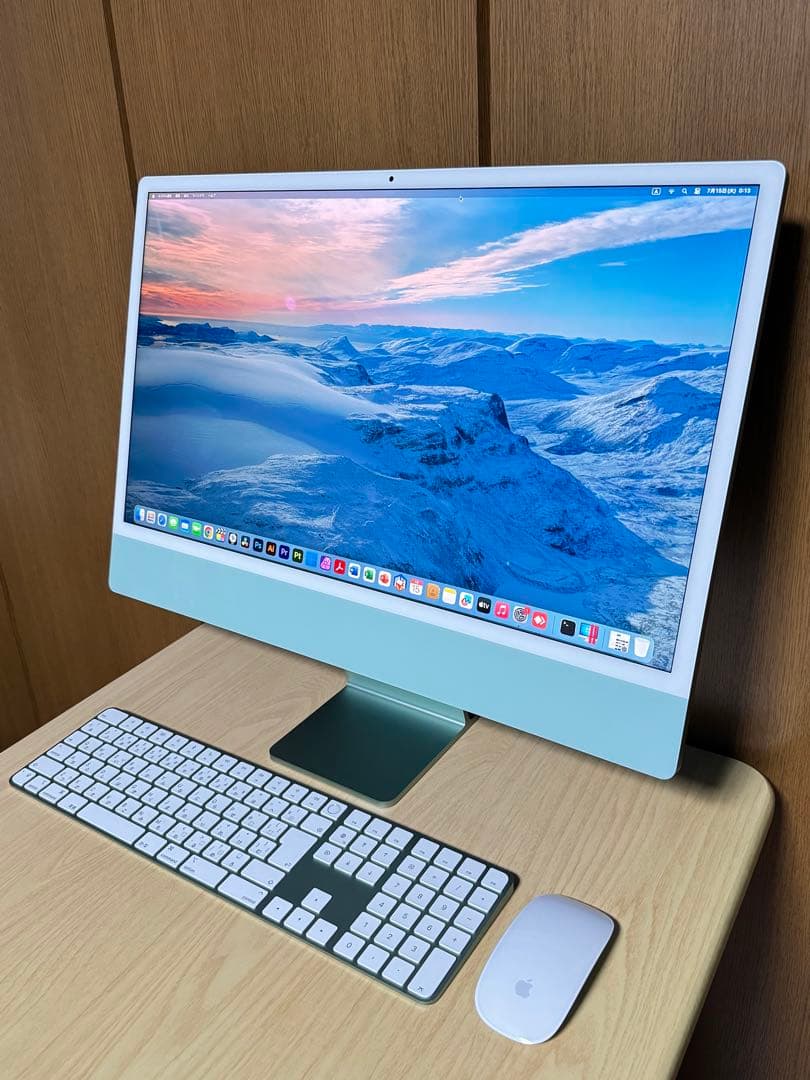 美品 iMac Retina 5K 24インチ Touch ID office