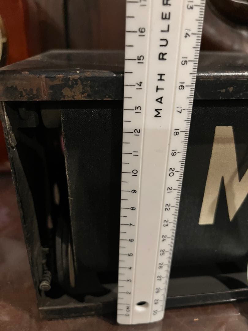 c*m様 アメリカンアンティーク　手動回転式サイン