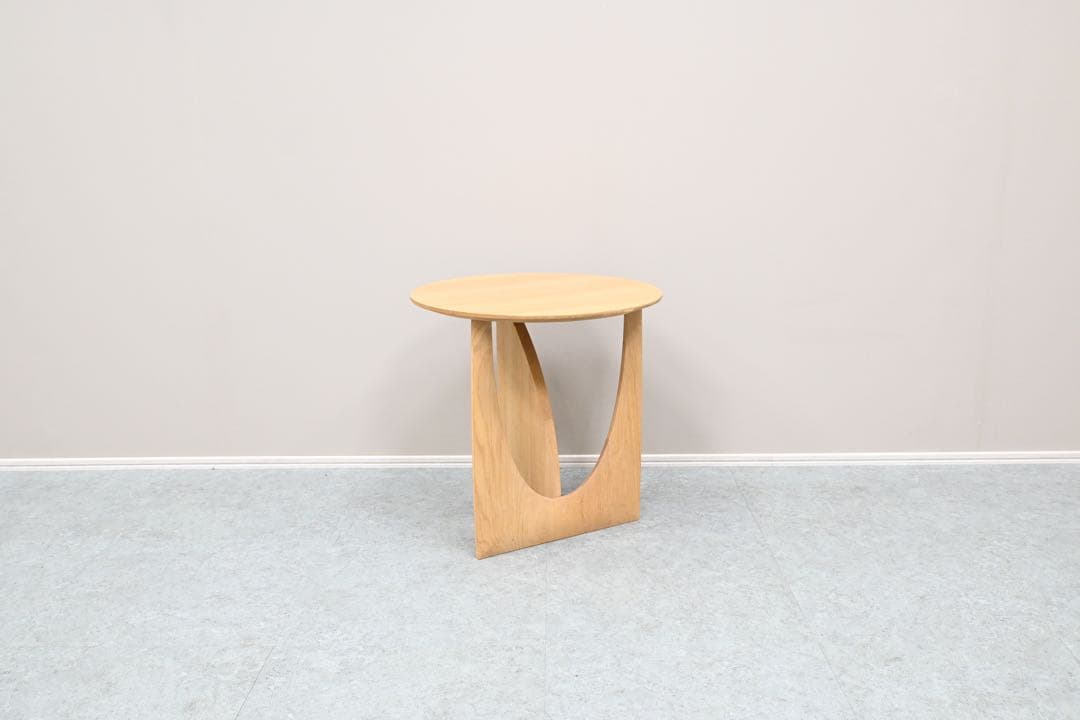 【極美品】ETHNICRAFT エスニクラフト ジオメトリック サイドテーブル