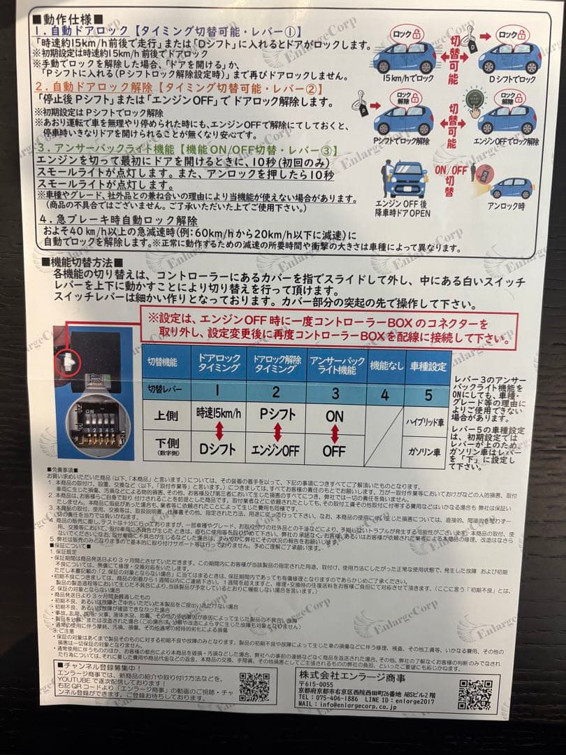 トヨタ カローラ・ツーリング・スポーツ エンラージ商事コンプリートセット