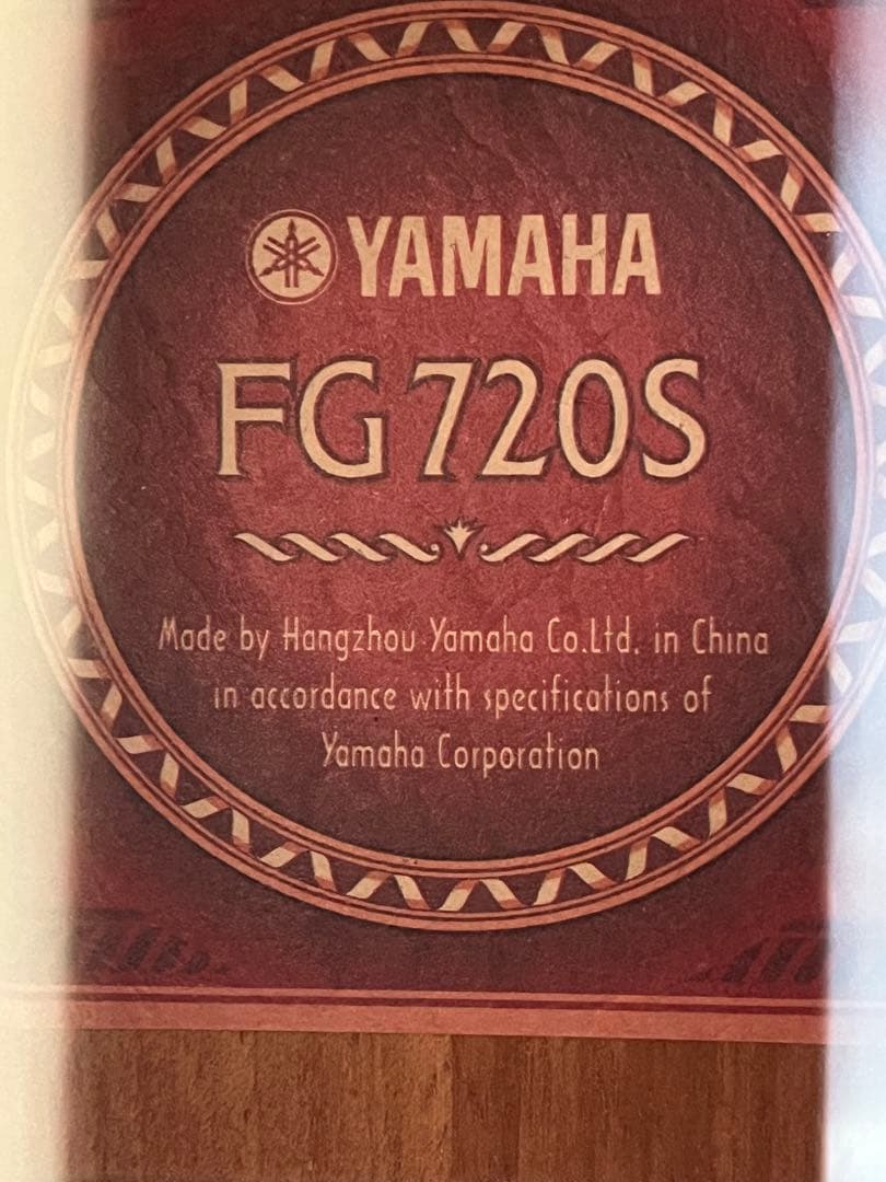 YAMAHA FG720S アコースティックギター ソフトケース付き