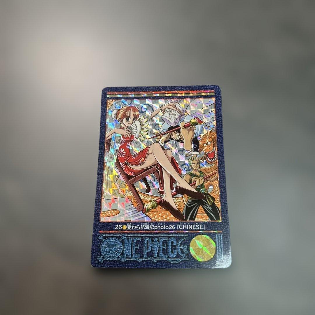 ワンピース　カード　ビジュアルアドベンチャー　ナミ　26 チャイニーズ