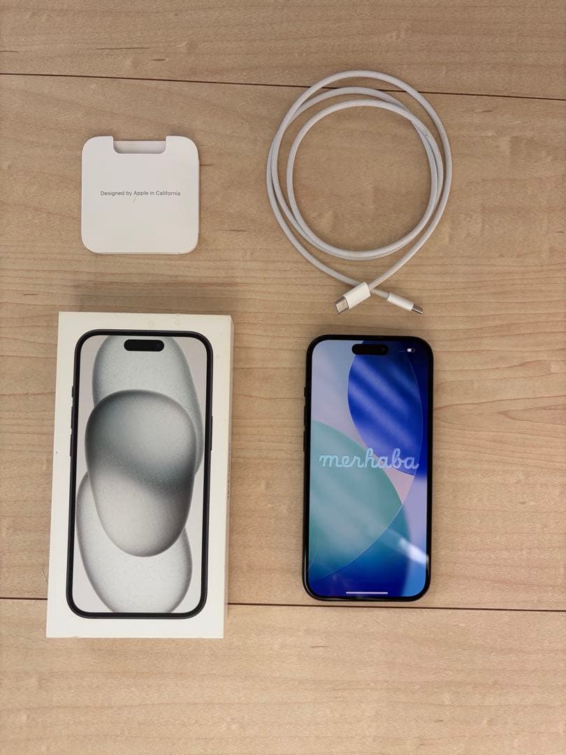 Apple iPhone 15 ブラック 本体SIMフリー