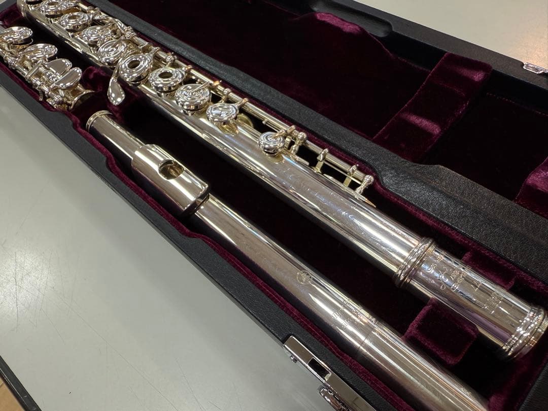 YAMAHA フルート総銀製 YFL-777 H足部管付き