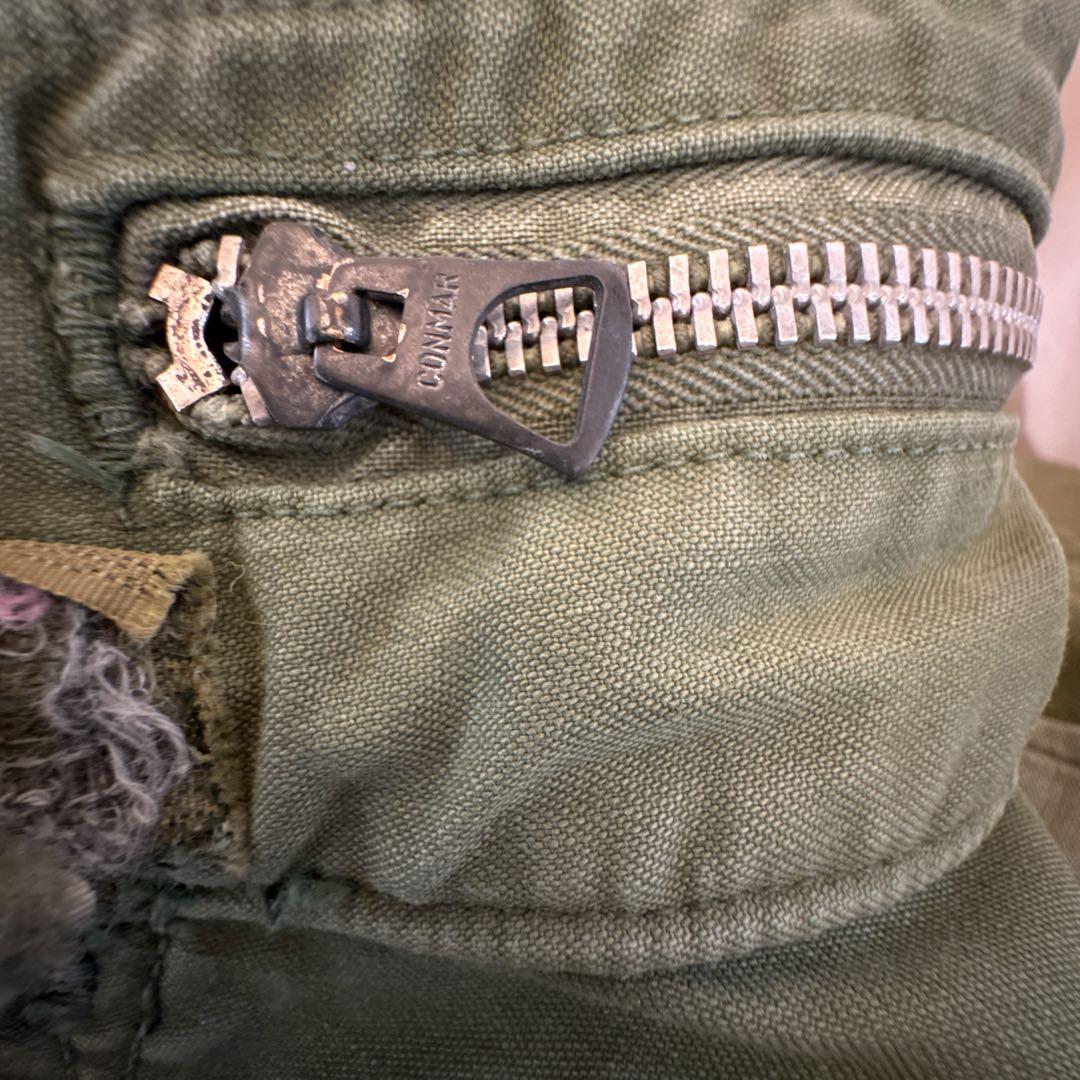 ツ*ダ様 アルミジップ　ヴィンテージ　60s M-65 2nd グレーライナー