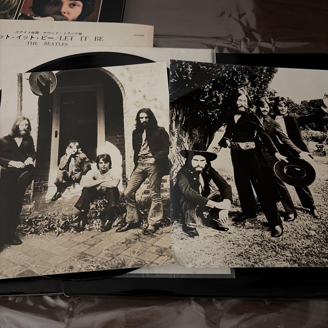 ビートルズ　THE BEATLES LET IT BE レコード　写真集